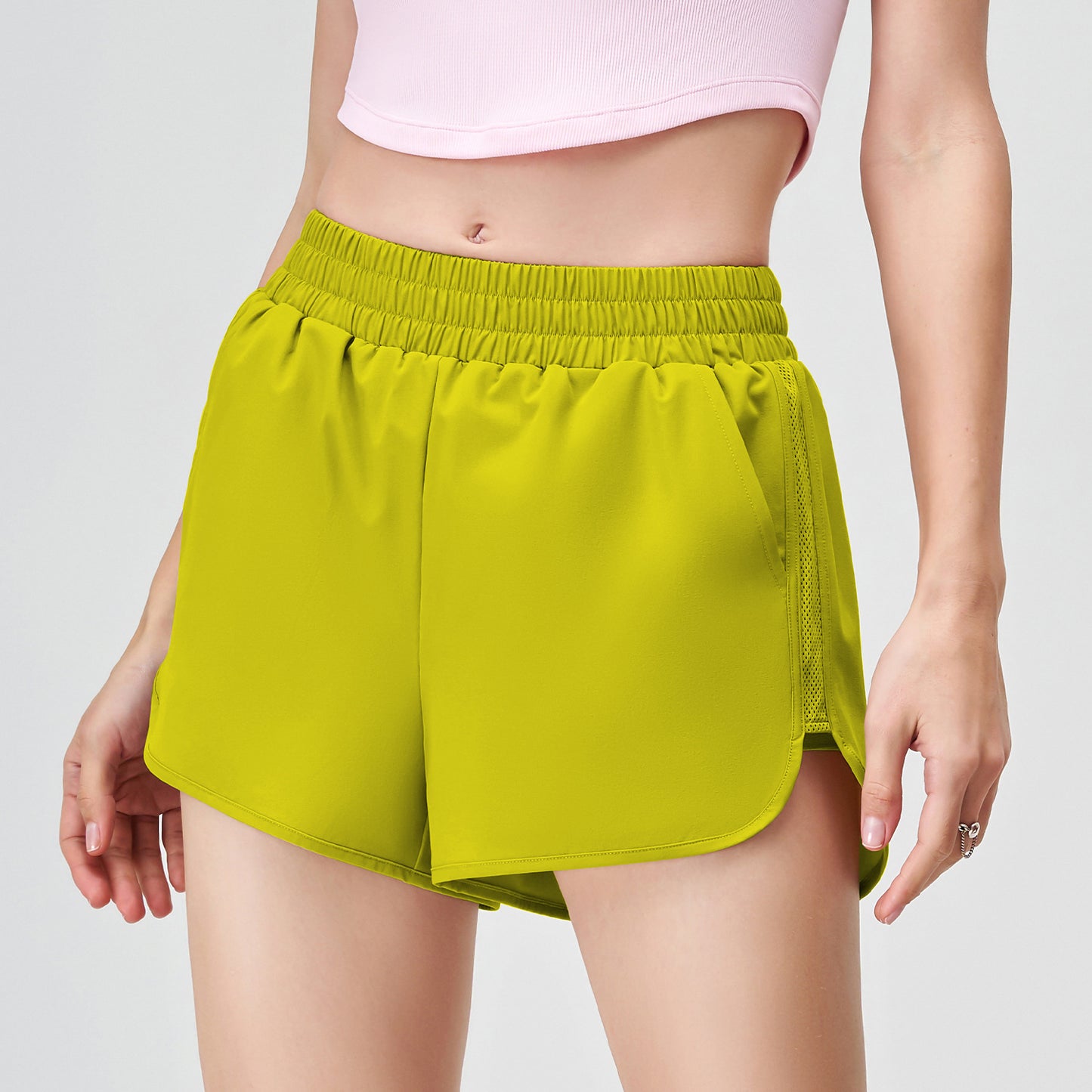 Women's Loose Quick-drying High Waist Breathable Outdoor Casual Running Shorts