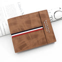 Large Capacity Tri-fold Bag Coin Bag Card Slots ID Card Wallet