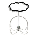 Totem Turquoise Pendant Tassel Thigh Chain Female