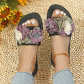 Flower Stitching Sandals Lightweight Non-slip