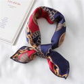 Silk Scarf Women's Decorative  All-match