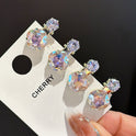 Crystal Small Size Mini Duckbill Barrettes