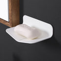 Wall-mounted V-shaped Soap Dish Without Perforation For Draining