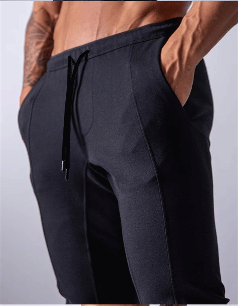 Men's loose fitness exercise trousers