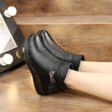 Winter Cotton Shoes Ankle Boots Flat