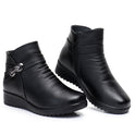 Winter Cotton Shoes Ankle Boots Flat