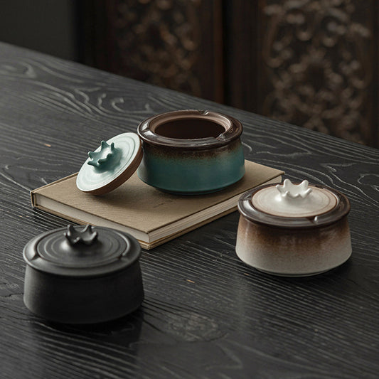 Ceramic Creative Tea Table High-end Entry Lux Ashtray