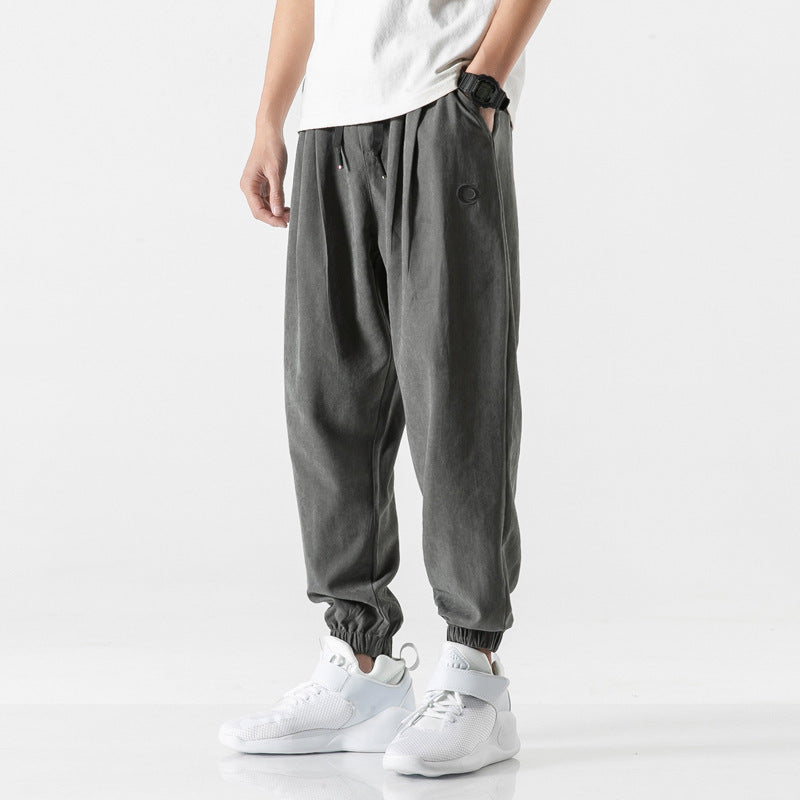 Nine-point pants men's all-match loose harem pants