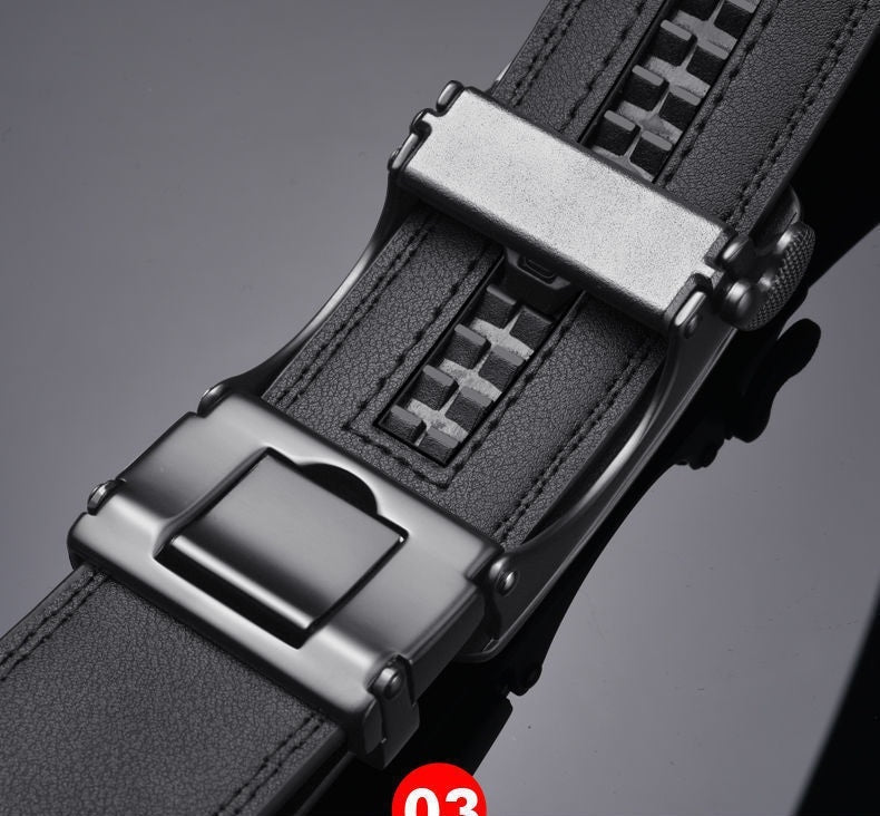 Men's Automatic Buckle Men's Belt Buckle Belt