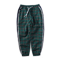 Plaid casual pants