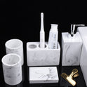 Creative Resin Five-piece Bathroom Set