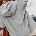 Long Sleeve Sweet Pockets Teddy Bear Coats