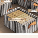 Foldable Fabric Steel Frame Non-woven Fabric Household Large Capacity Clothes Storage Box