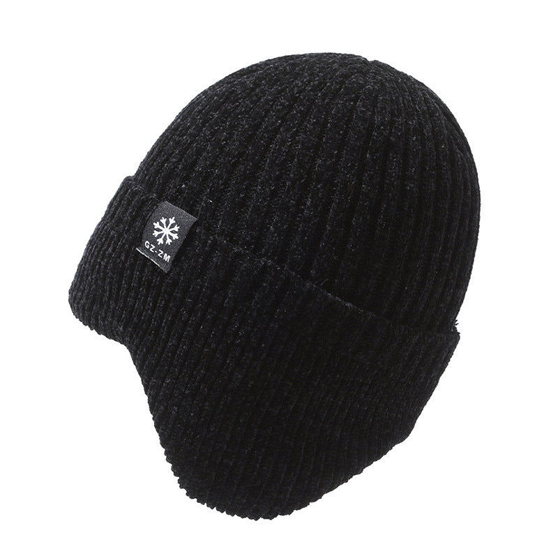 Fashion Men's Winter Fleece-lined Warm Wool Hat