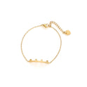 Fashion 18K Gold Bracelet Simple Geometric