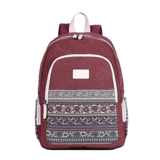 Men's Fashion Outdoor Casual Ethnic Style Backpack