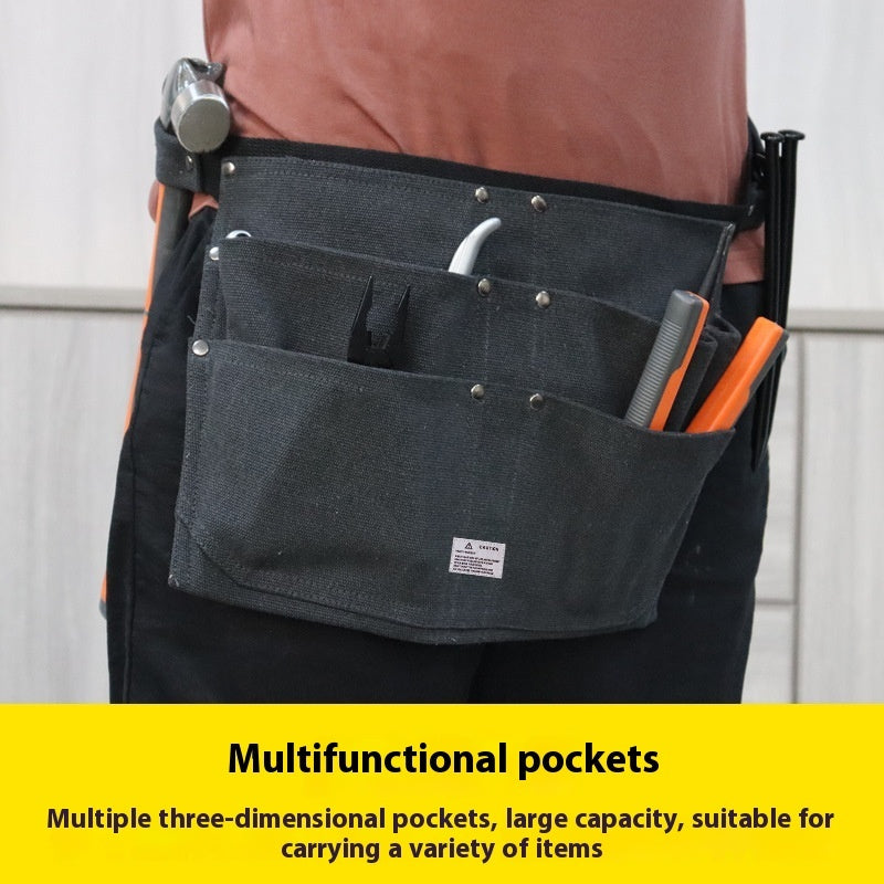 Multi-pocket Kit Apron Female Gardening Practical Carpenter Electrician Mechanic Male Apron