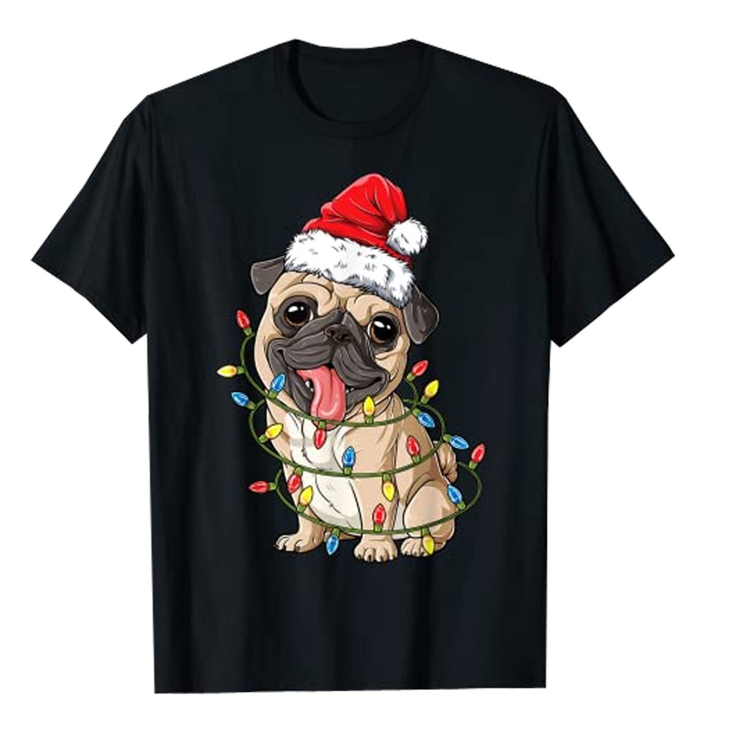 Christmas Printed Men's And Women's T-shirts