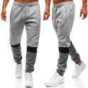 Fashion Stitching Design Sports Pants Men's Trend