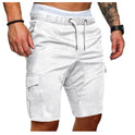 Tight Elastic Pants Men's Cropped Shorts Pants