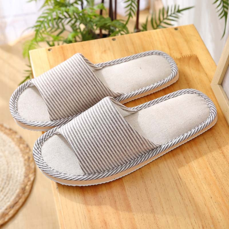 Women's Summer Linen Indoor Slippers