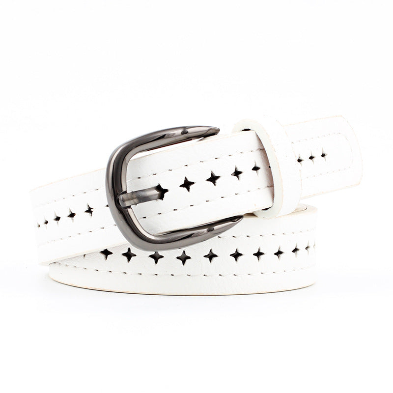 Alloy pin buckle belt