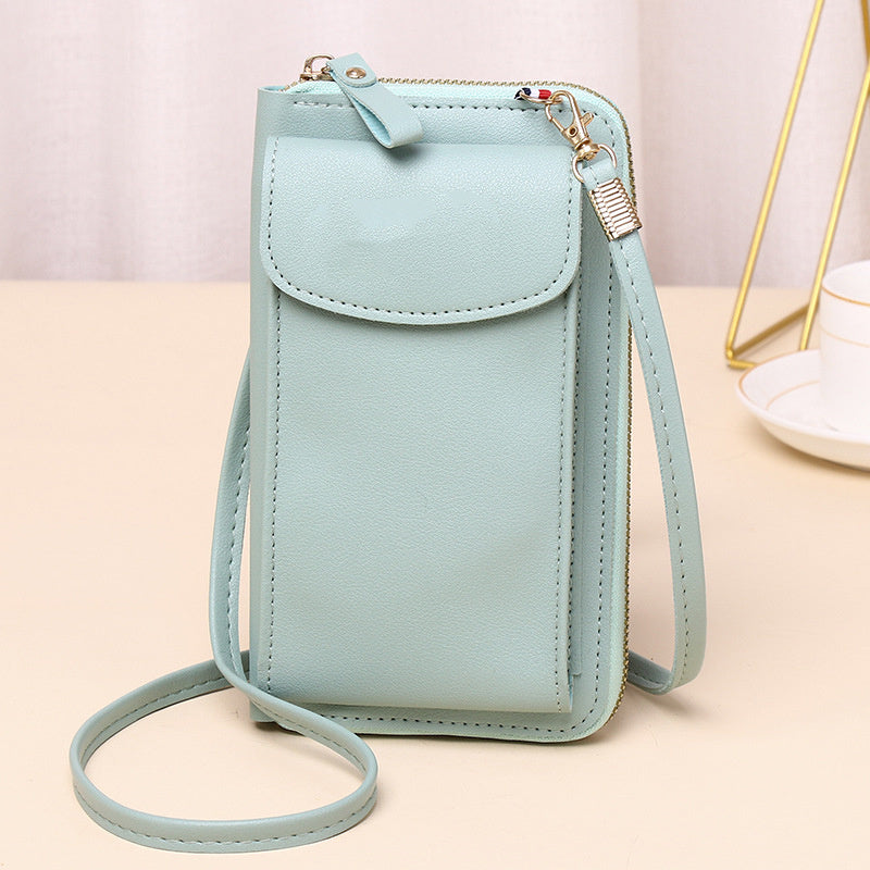 Women's Solid Color Fashion Simple Small Shoulder Bag