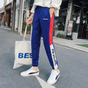 Harajuku bf wind port ins super fire casual sports pants tide loose student street couple ulzzang men's trousers