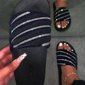 Sequin beach shoes sandals and slippers