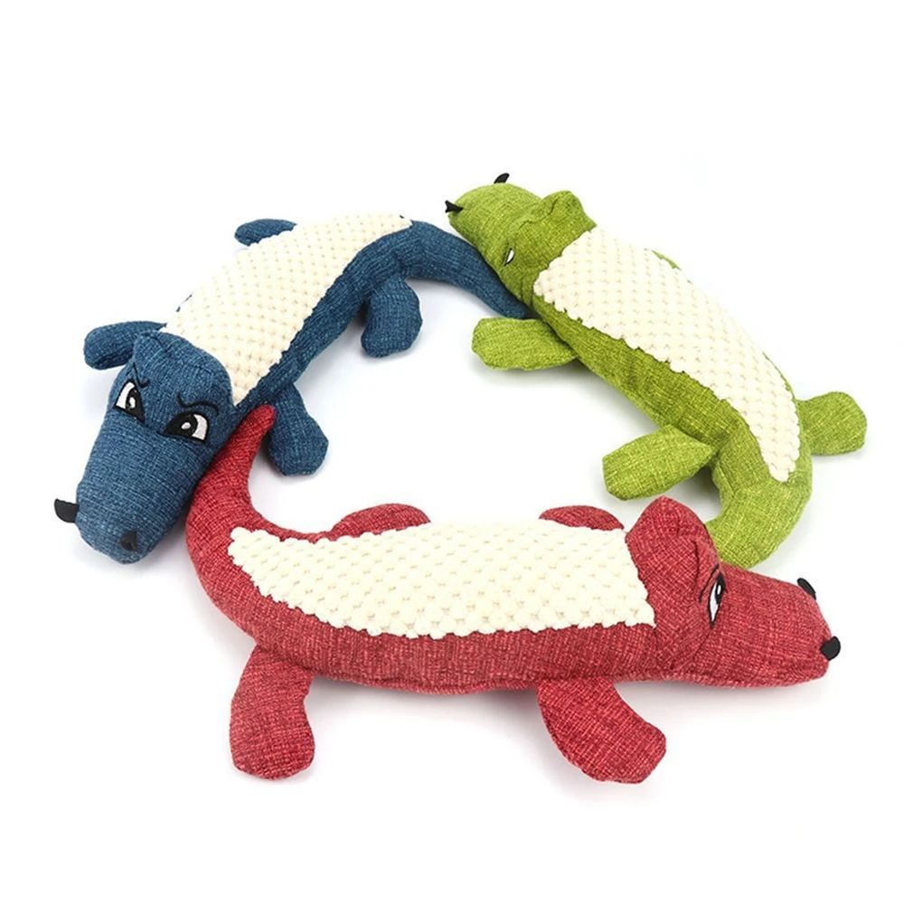 Plush Pet Toy Bite Resistant Simulation Squeaky Dog Toys For Small Medium Large Dogs Puppy Molar Biting Chew Toy