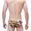 Thin Section Sweat-absorbent Low Waist Fashionable Camouflage Men's Briefs