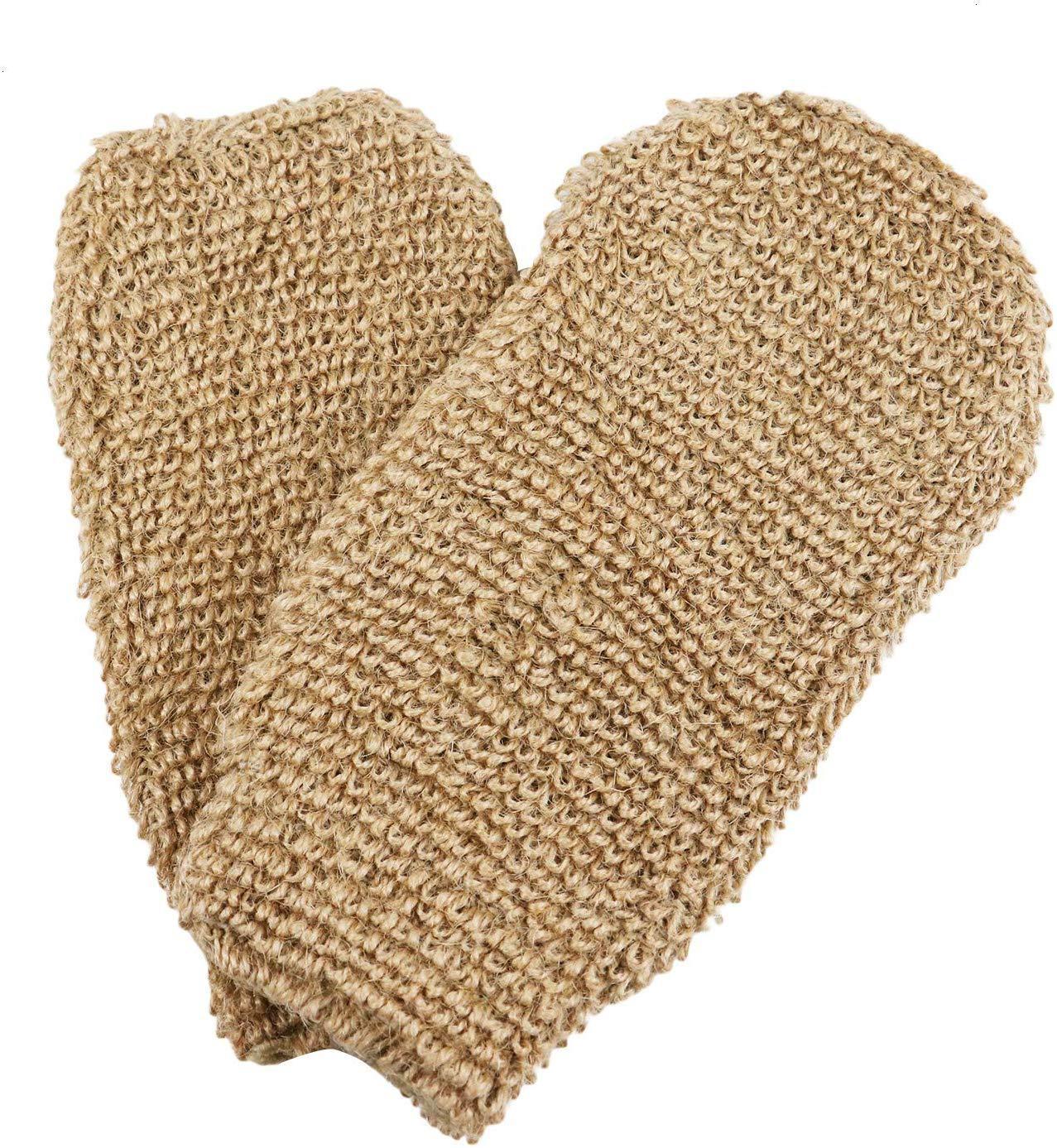 Jute Gloves Bath Foaming Bath Towel