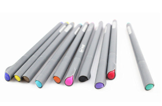 Office Drawing Stroke Syringe Color Hook Line Pen