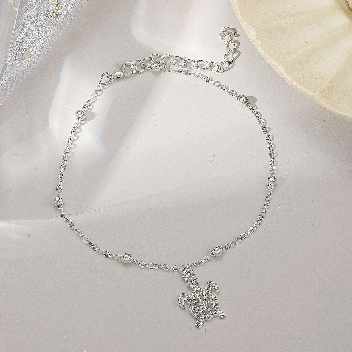 Beach Small Turtle Anklet Creative