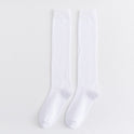 Black Long Socks Knee-length Sweat-absorbent Breathable