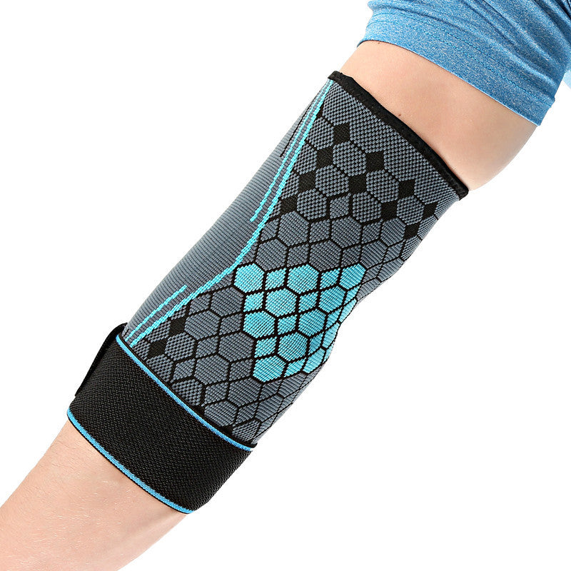 Sports Elbow Pads Nylon Jacquard Straps For Men And Women