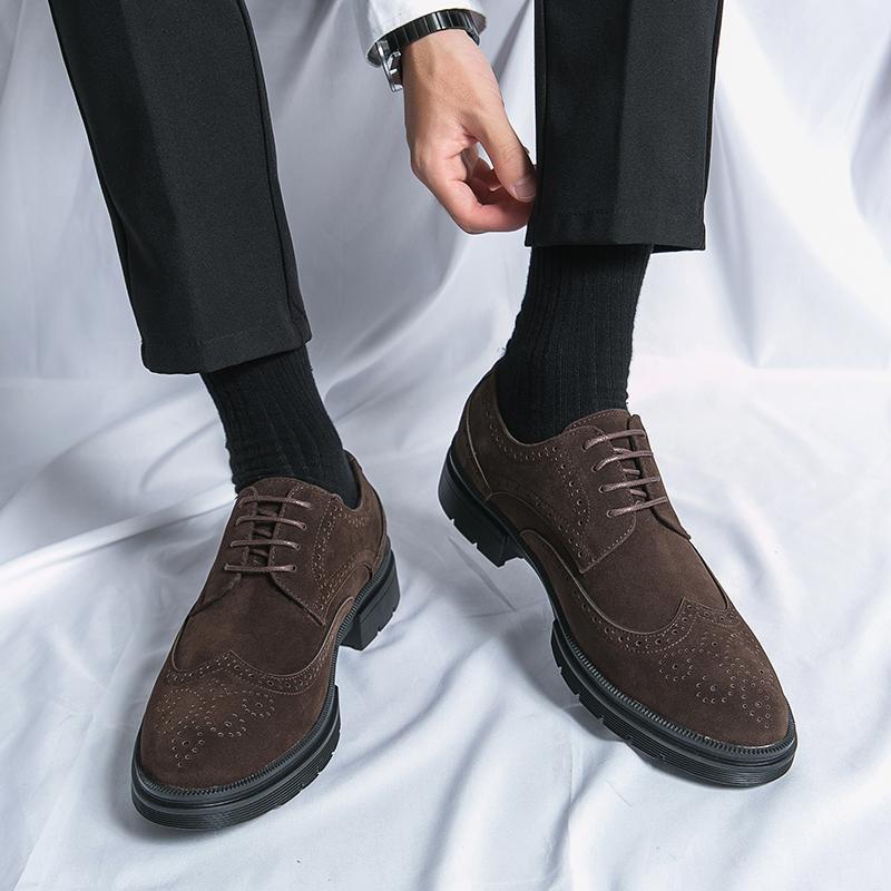 Leather Shoes Men's Formal Wear Business British Style Casual Summer