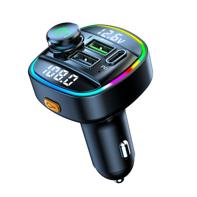 Bluetooth 5.0 FM Transmitter Handsfree Car Radio Modulator MP3 Player