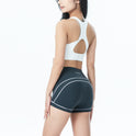 Dance Fitness Yoga Shorts Slim Fit Shaping Peach