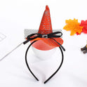 Halloween Witch Hat Headband Holiday Children Props Party Hair Accessories