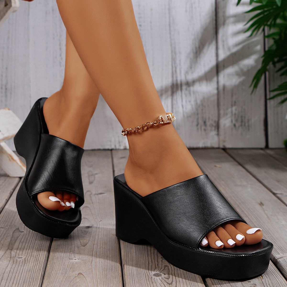 Plus Size Women's Platform Sandals