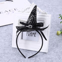 Halloween Witch Hat Headband Holiday Children Props Party Hair Accessories