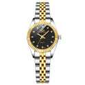 Men's Quartz Rhinestone Simple Steel Belt Watch