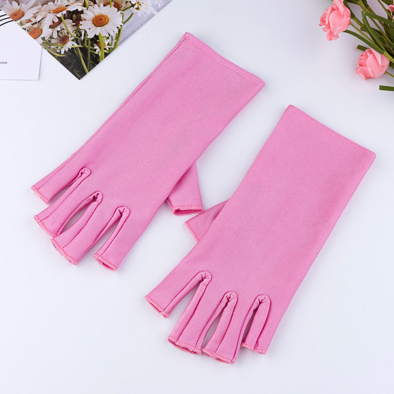 Women's Fashion UV-proof Nail Gloves