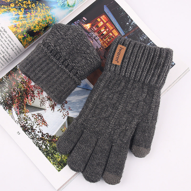 Men's And Women's Autumn And Winter Cold Protection Touch Screen Gloves