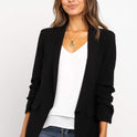 Solid color long sleeve jacket