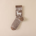 Autumn And Winter Ins Tide Mid-calf Thick Needle Double Needle Women's Socks