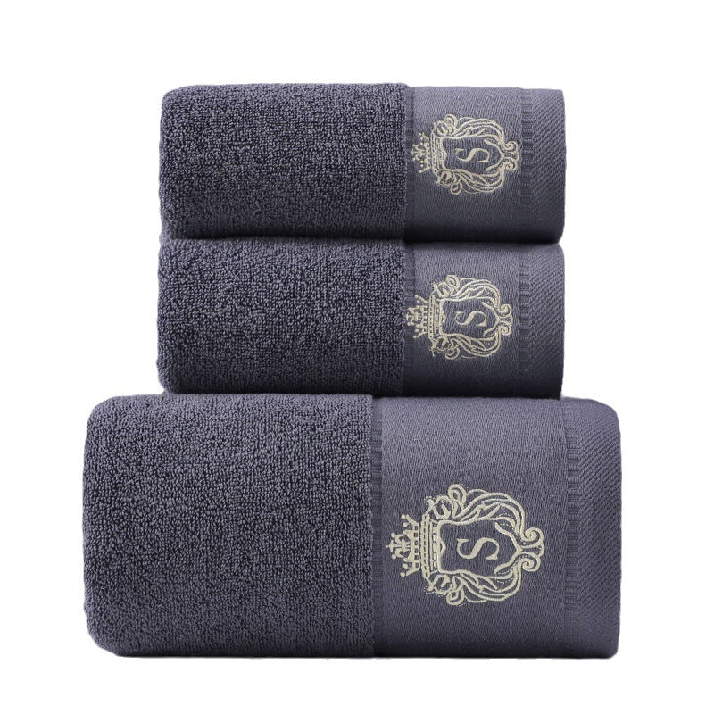 Pure Cotton Towels Three-piece With Hand Bath Towel Class