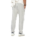 Men's Vertical Striped Stretch Trousers