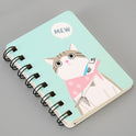 Small Cartoon Thickened Cute Portable Small Coil Notebook